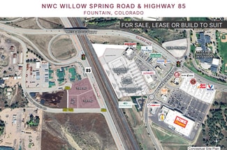 More details for NWC WILLOW SPRING ROAD & HIGHWAY 85, Fountain, CO - Land for Lease