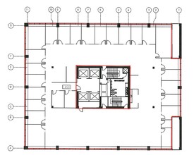 727 7th Ave SW, Calgary, AB à louer Plan d’étage- Image 1 de 1