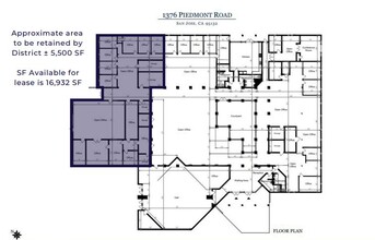 1376 Piedmont Rd, San Jose, CA à louer Plan d  tage- Image 1 de 1