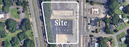 6700 South Blvd, Charlotte, NC - AERIAL map view - Image1
