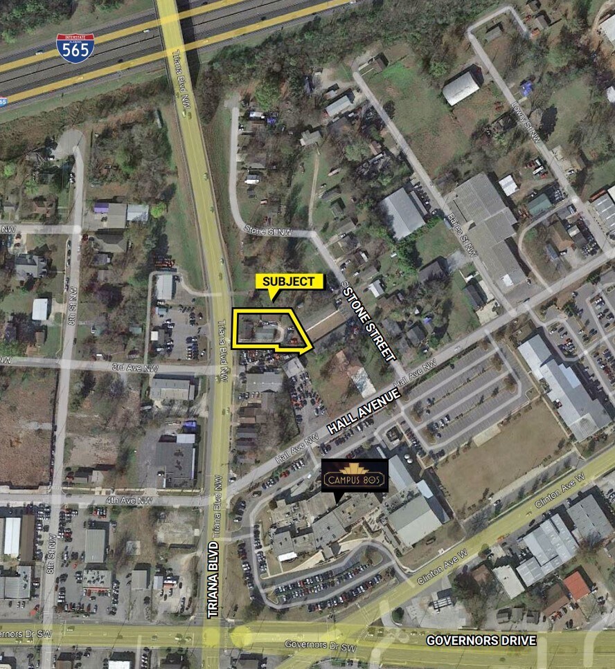 302 Triana Blvd NW, Huntsville, AL à vendre Photo principale- Image 1 de 4