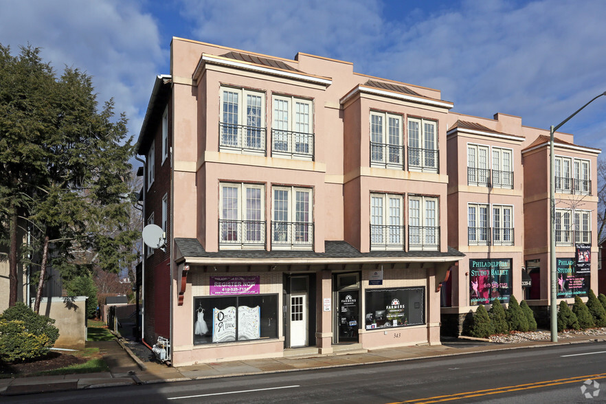 343-345 Lancaster Ave, Haverford, PA à vendre - Photo principale - Image 1 de 1