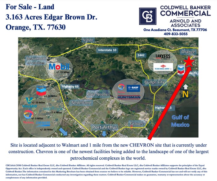 000 Edgar Brown Dr, Orange, TX for sale - Building Photo - Image 3 of 6