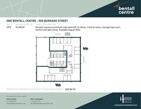 505 Burrard St, Vancouver, BC for lease Floor Plan- Image 1 of 1