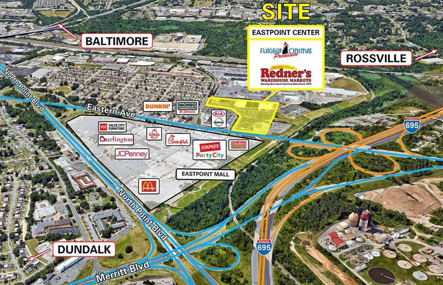 7930-7938 Eastern Ave, Baltimore, MD for lease - Building Photo - Image 2 of 4