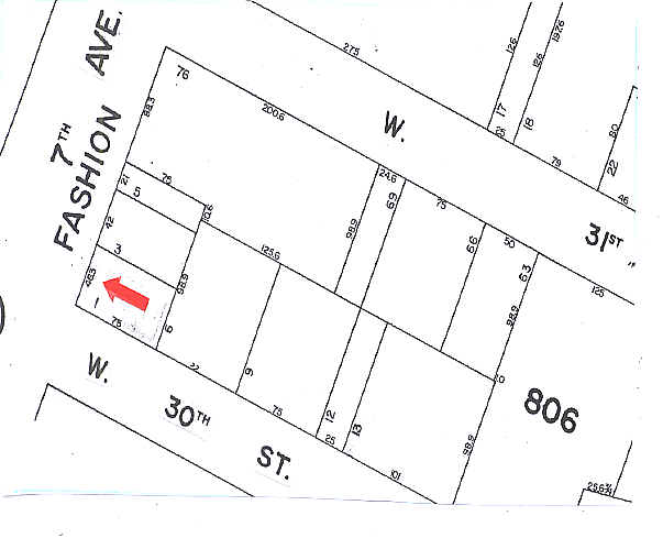 363 Seventh Ave, New York, NY for lease - Plat Map - Image 2 of 4