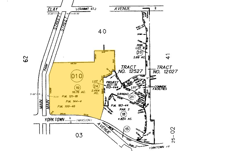 2124 Main St, Huntington Beach, CA à vendre Plan cadastral- Image 1 de 1