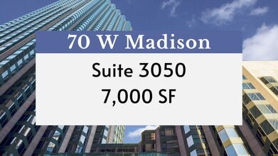 70 W Madison St, Chicago, IL for lease - Commercial Listing Video 