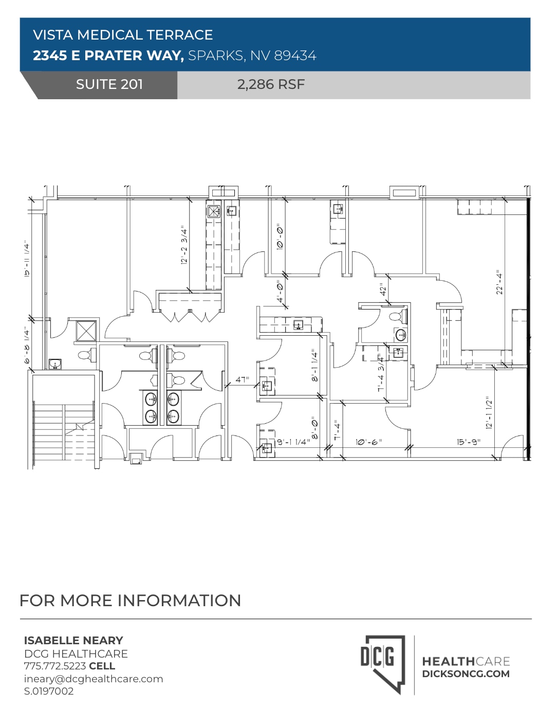2345 E Prater Way, Sparks, NV for lease Floor Plan- Image 1 of 1