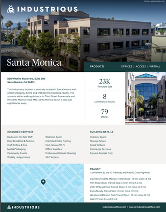 More details for 808 Wilshire Blvd, Santa Monica, CA - Coworking for Lease