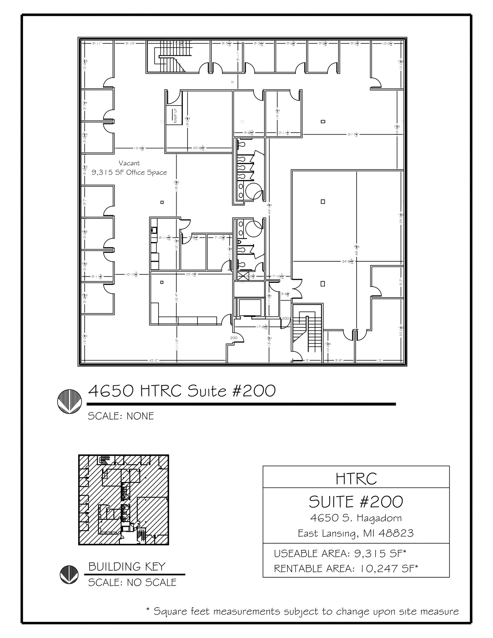 4650 S Hagadorn Rd, East Lansing, MI for lease Site Plan- Image 1 of 1