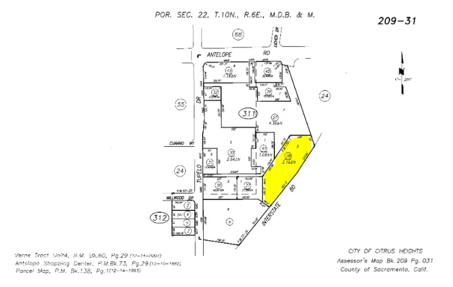 6412 Tupelo Dr, Citrus Heights, CA à louer - Plan cadastral - Image 2 de 12