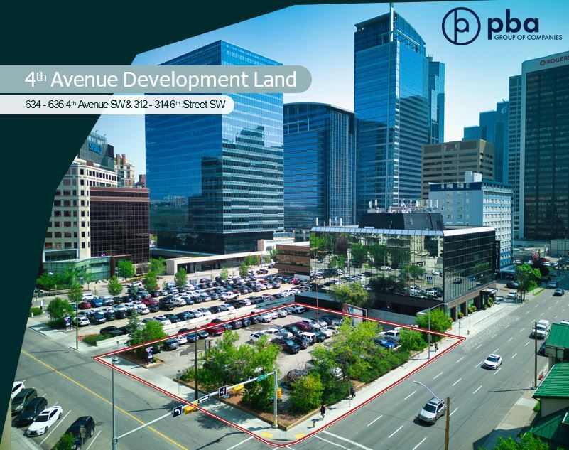 636 4 Avenue Southwest Av, Calgary, AB for sale Aerial- Image 1 of 3