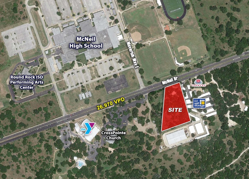 5549 McNeil Dr, Austin, TX for sale - Aerial - Image 3 of 3