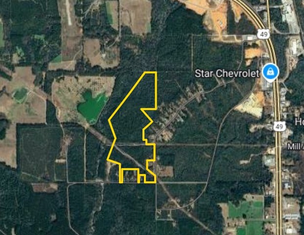 004 Woodland Dr, Wiggins, MS for sale - Aerial - Image 1 of 10