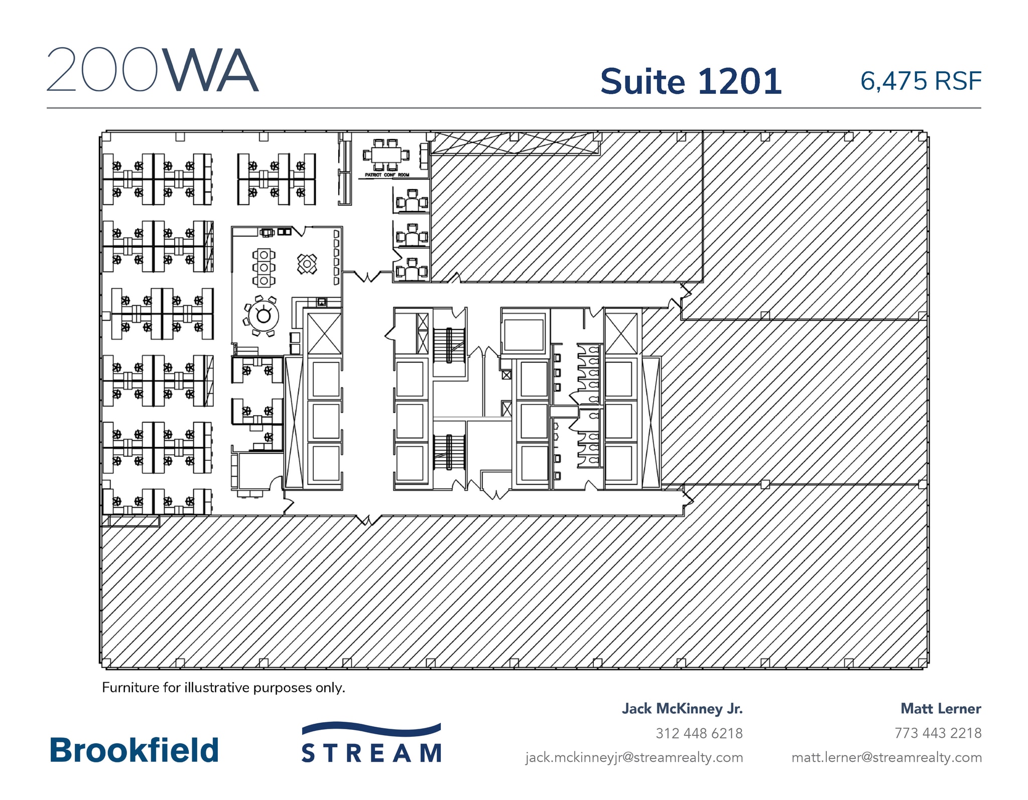 200 W Adams St, Chicago, IL for lease Floor Plan- Image 1 of 1