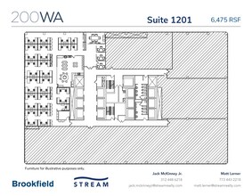 200 W Adams St, Chicago, IL for lease Floor Plan- Image 1 of 1