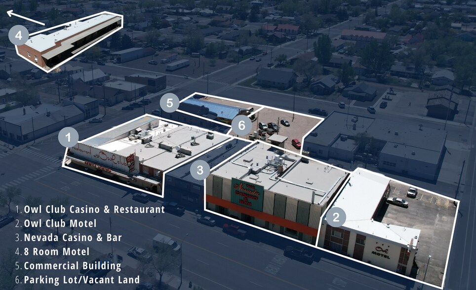 Battle Mountain Gaming & Hospitality portefeuille de 6 propriétés à vendre sur LoopNet.ca - Aérien - Image 2 de 18