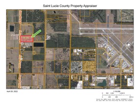 3300 N Kings Highway, Fort Pierce, FL - aerial  map view