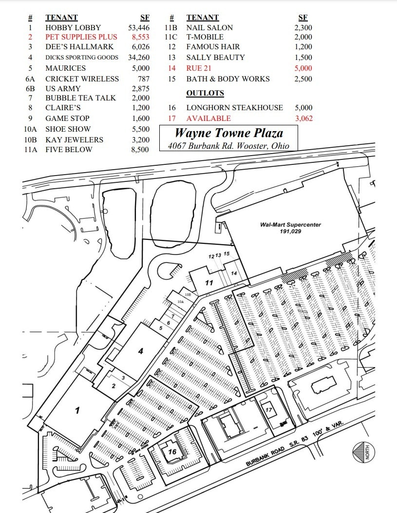 3883 Burbank Rd, Wooster, OH for lease Site Plan- Image 1 of 1