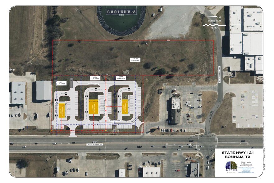 1940 N. State Highway, Bonham, TX for lease - Site Plan - Image 2 of 2