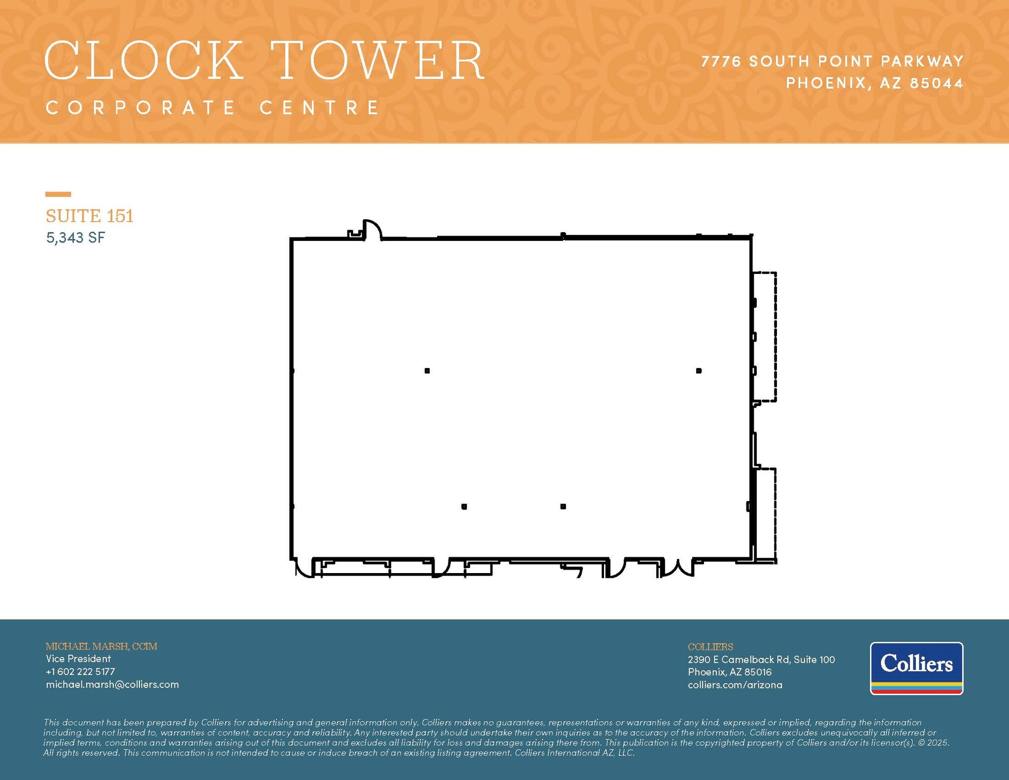 7776 S Pointe Pky W, Phoenix, AZ for lease Floor Plan- Image 1 of 1