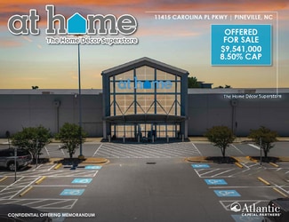 Plus de détails pour 11415 Carolina Place Pky, Pineville, NC - Commerce de détail à vendre