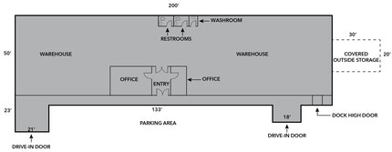 4241 US Highway 70 E, Smithfield, NC à louer Plan d’étage- Image 2 de 3