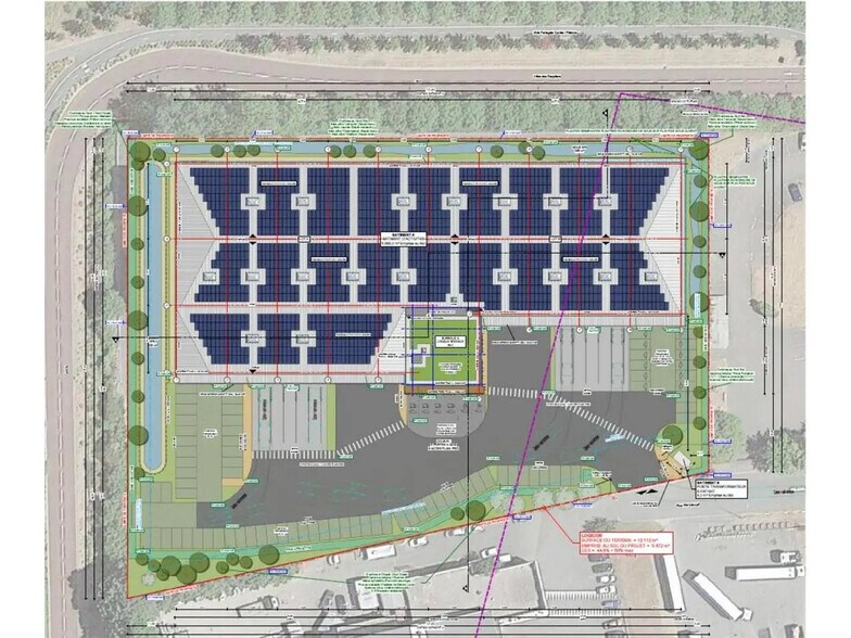 Flex dans Tremblay-en-France à louer - Plan de site - Image 2 de 2