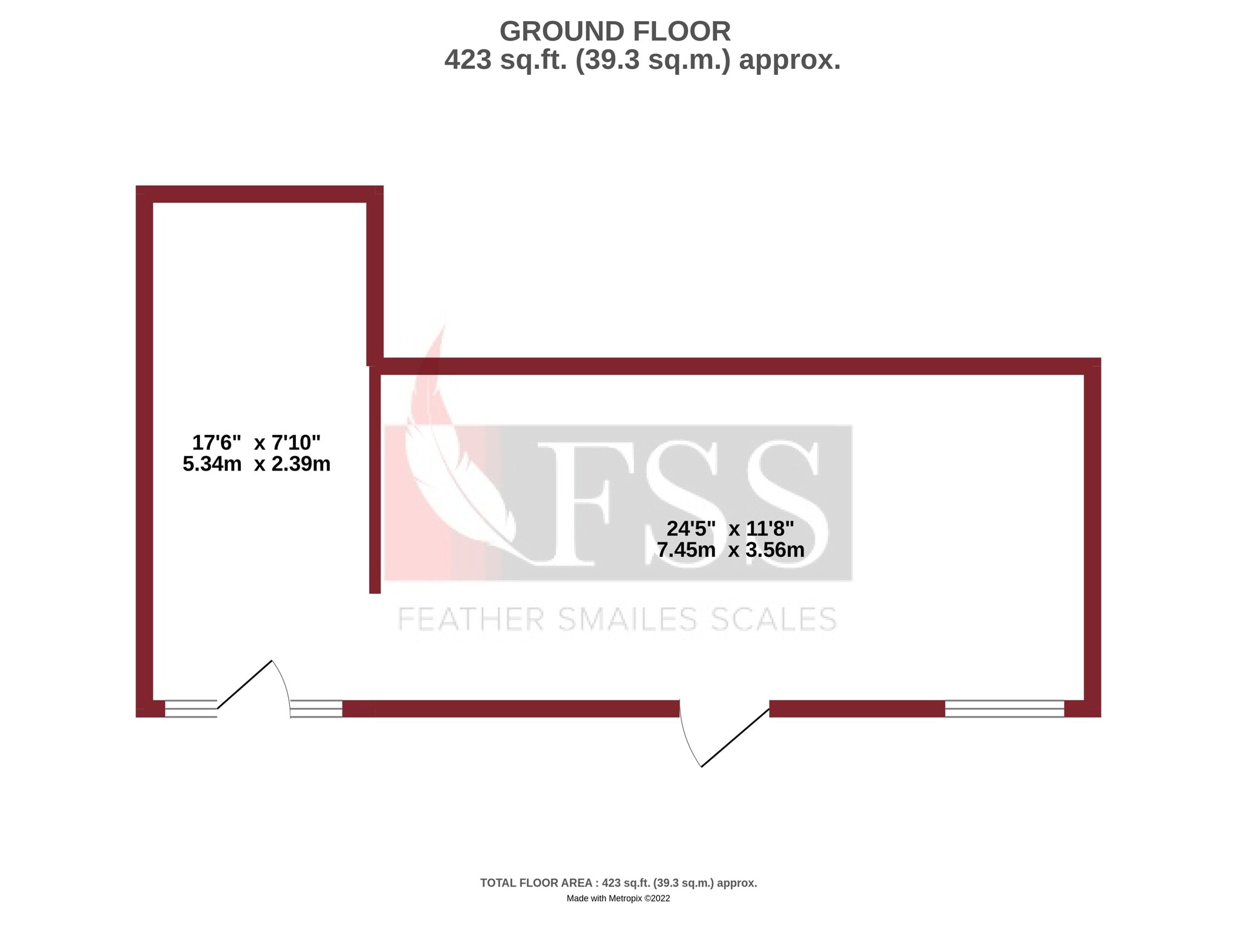 Mill Ln, Harrogate for lease Floor Plan- Image 1 of 3