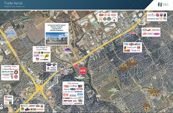 16656 N I-35, Selma, TX - AERIAL  map view