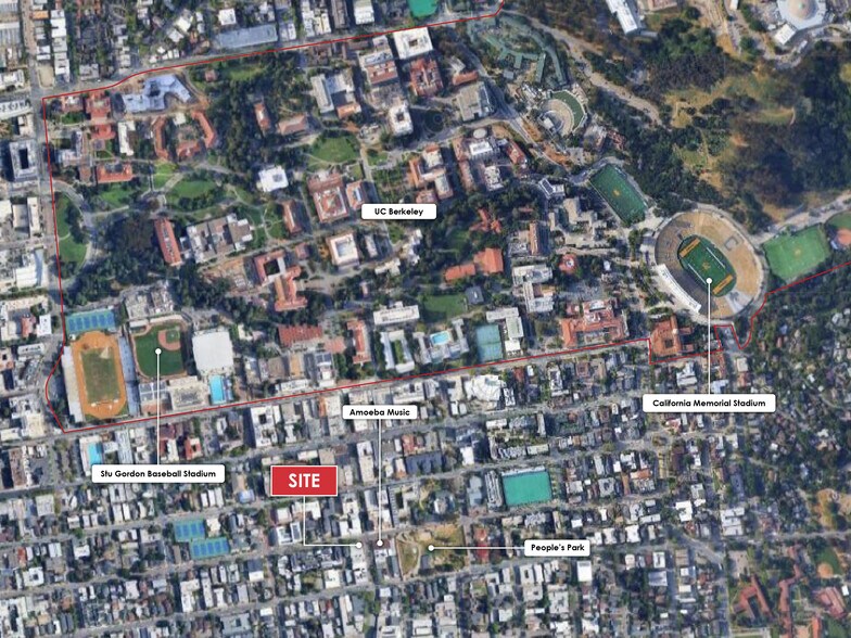 2454-2464 Telegraph Ave, Berkeley, CA à louer - Photo du bâtiment - Image 3 de 11