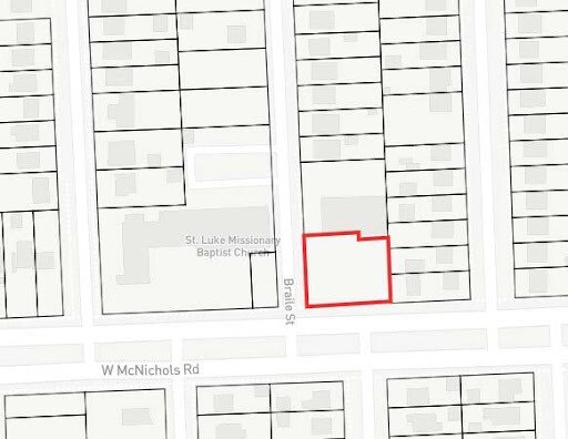 20646 McNichols rd, Detroit, MI à vendre - Photo du bâtiment - Image 2 de 3