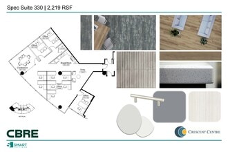 100 Crescent Centre Pky, Tucker, GA à louer Plan d’étage- Image 1 de 1