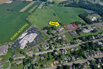 399 Front St, Elmer, NJ - AERIAL  map view