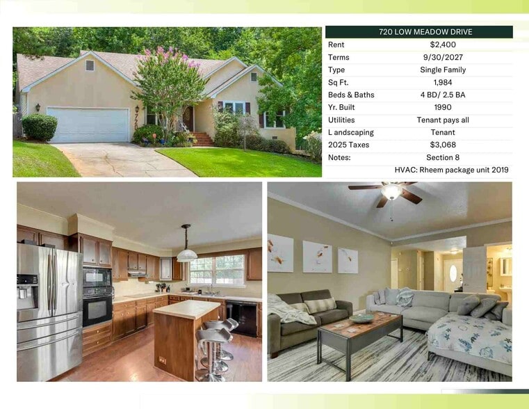 720 Low Meadow Dr, Evans, GA à vendre - Photo principale - Image 1 de 1