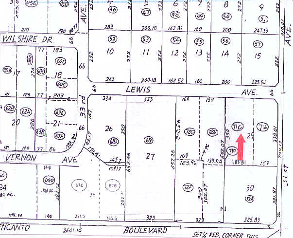 3131 W Lewis Ave, Phoenix, AZ à louer - Plan cadastral - Image 2 de 11