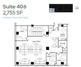 1450 Frazee Rd, San Diego, CA à louer Plan d’étage- Image 1 de 1