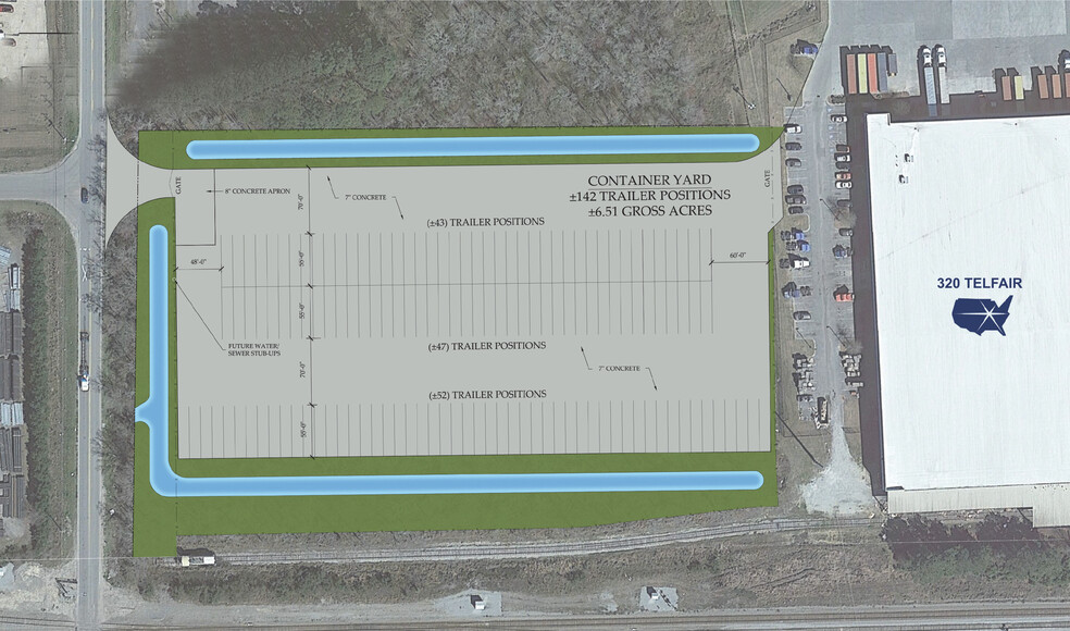 380 Telfair Rd, Savannah, GA for lease - Site Plan - Image 3 of 3