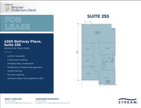 4300 Beltway Pl, Arlington, TX à louer Plan d’étage- Image 1 de 1
