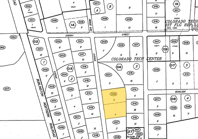 510 S Pierce Ave, Louisville, CO for sale - Plat Map - Image 2 of 13