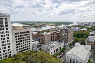 22 Bull St, Savannah, GA - AERIAL  map view