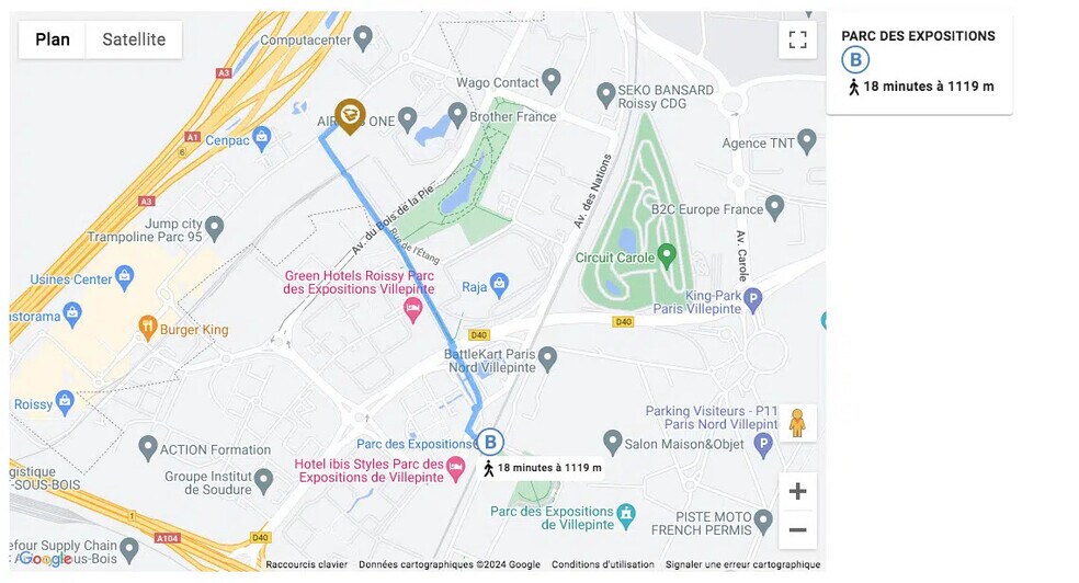 Industriel dans Roissy-en-France à louer - Photo du bâtiment - Image 2 de 8