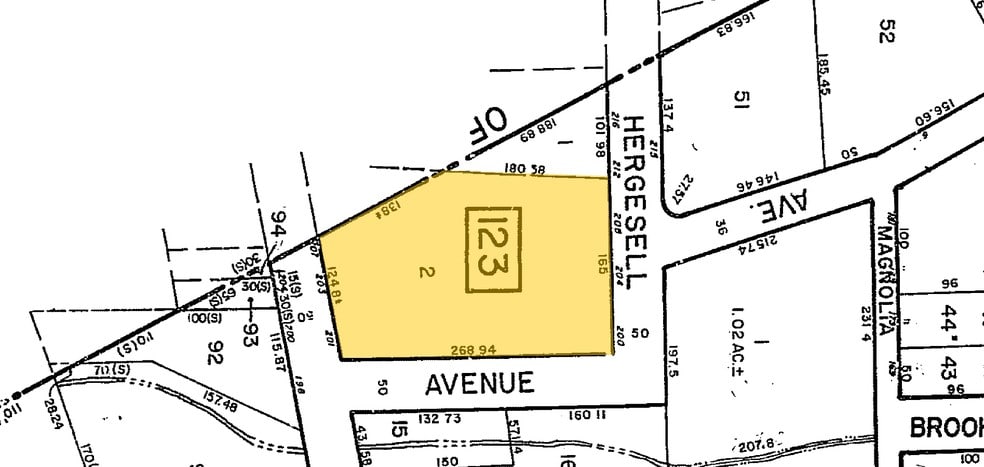 207 W Central Ave, Maywood, NJ à louer - Plan cadastral - Image 3 de 3
