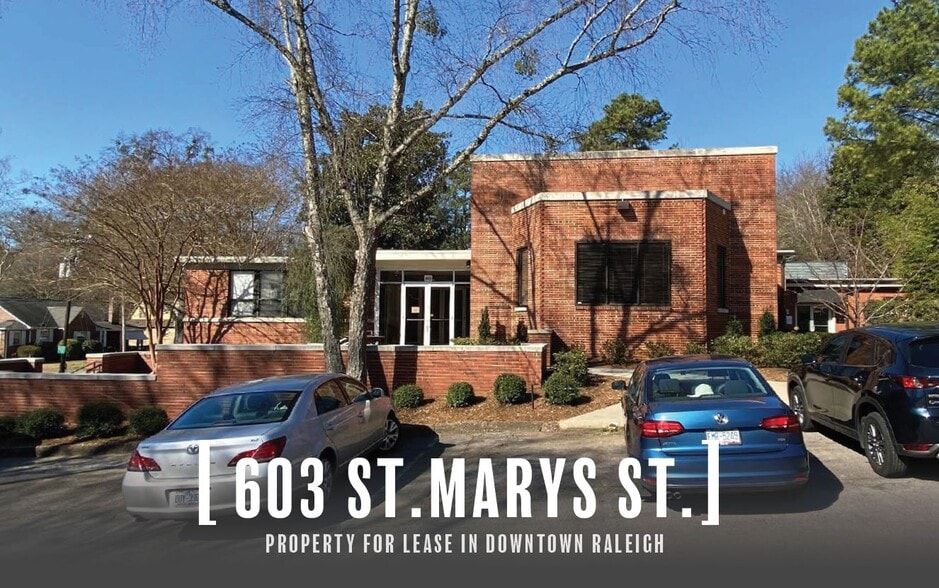 603 Saint Marys St, Raleigh, NC for lease - Primary Photo - Image 1 of 6