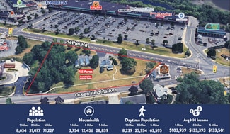 More details for 535 W. Ocean Heights Ave, Somers Point, NJ - Land for Lease