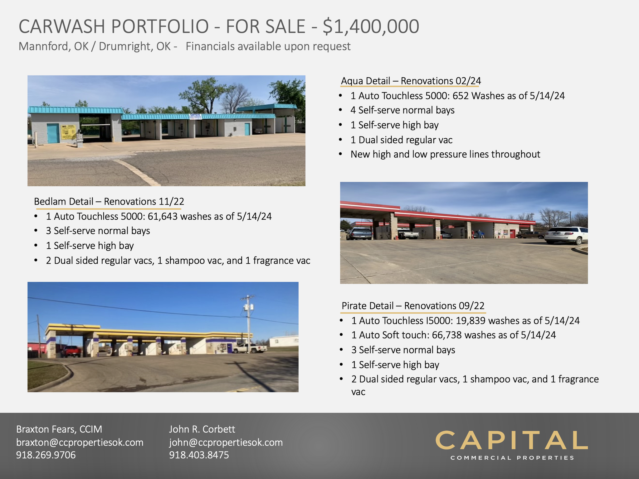 Car Wash Portfolio portfolio of 3 properties for sale on LoopNet.ca Other- Image 1 of 5