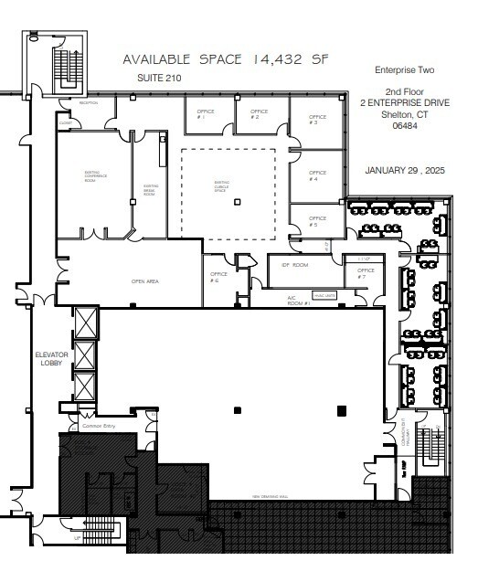 2 Enterprise Dr, Shelton, CT for lease Floor Plan- Image 1 of 1