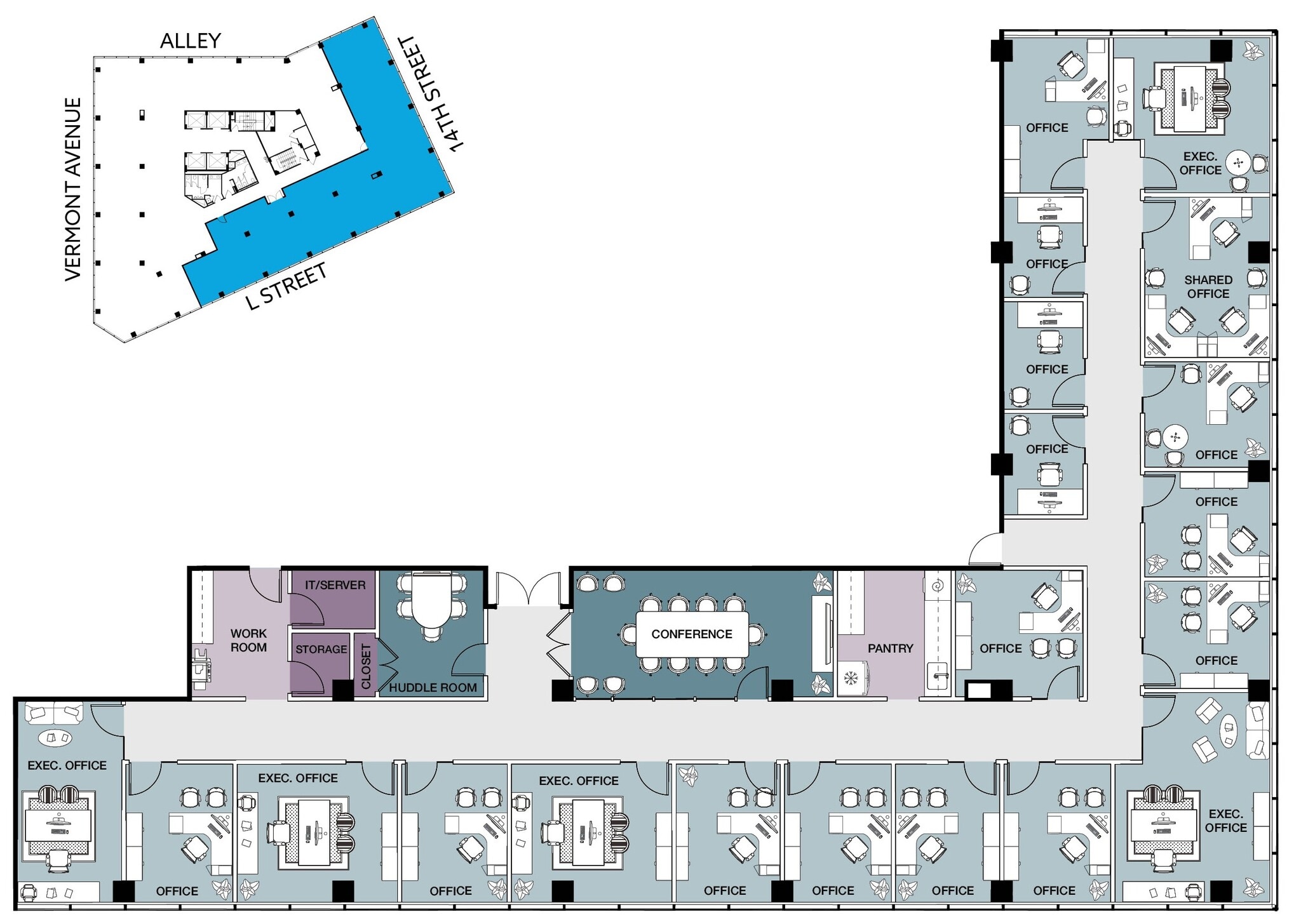 1101 Vermont Ave NW, Washington, DC for lease Floor Plan- Image 1 of 1