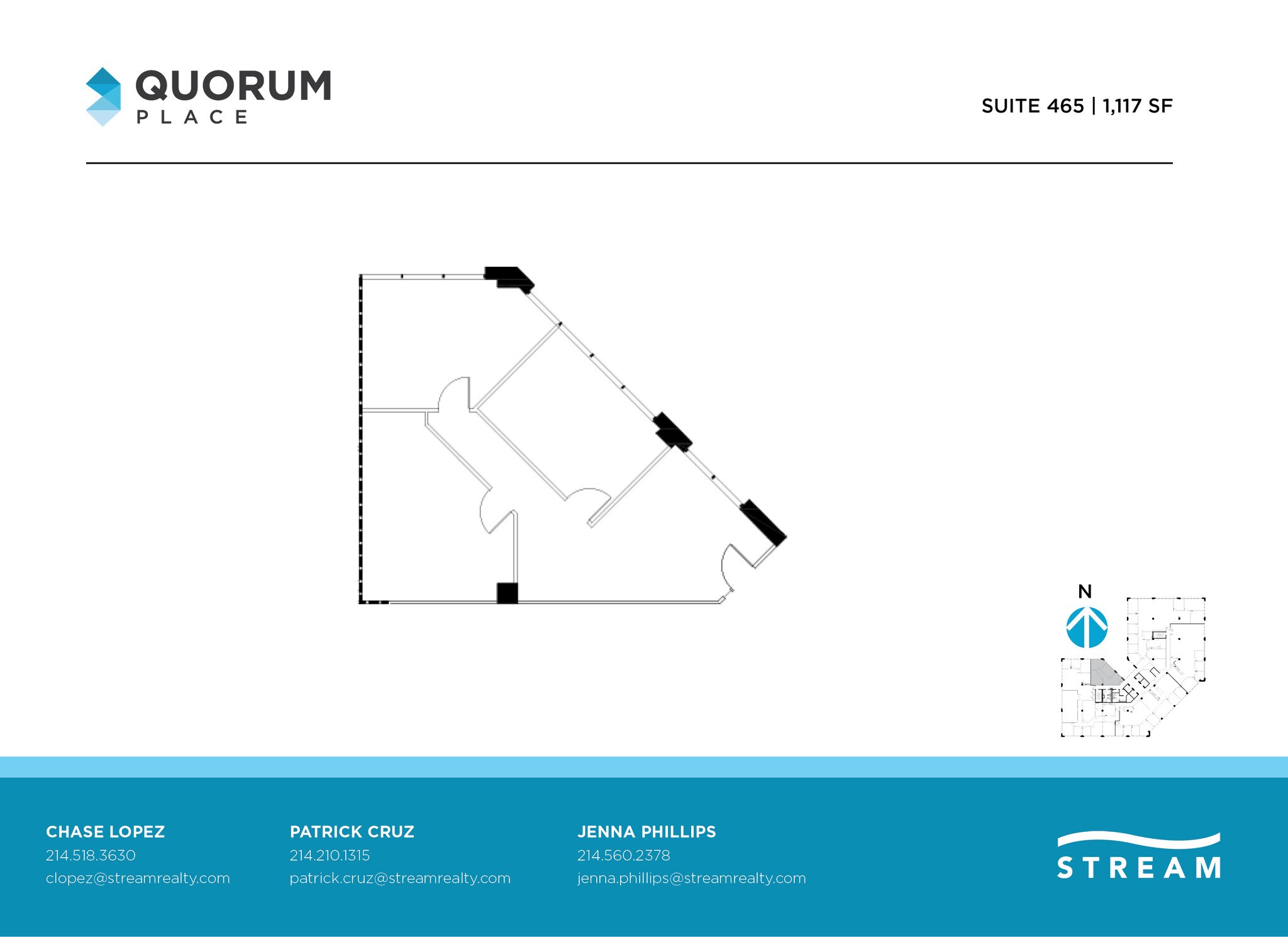 14901 Quorum Dr, Dallas, TX for lease Floor Plan- Image 1 of 1